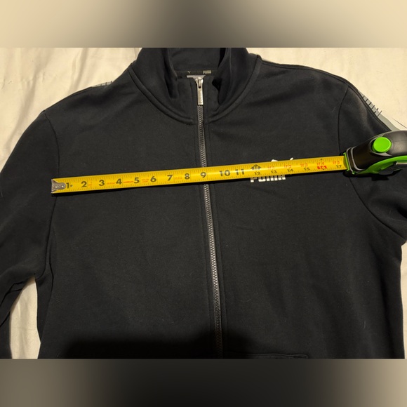 Puma Black Zip-Up Jacket - Picture 7 of 10